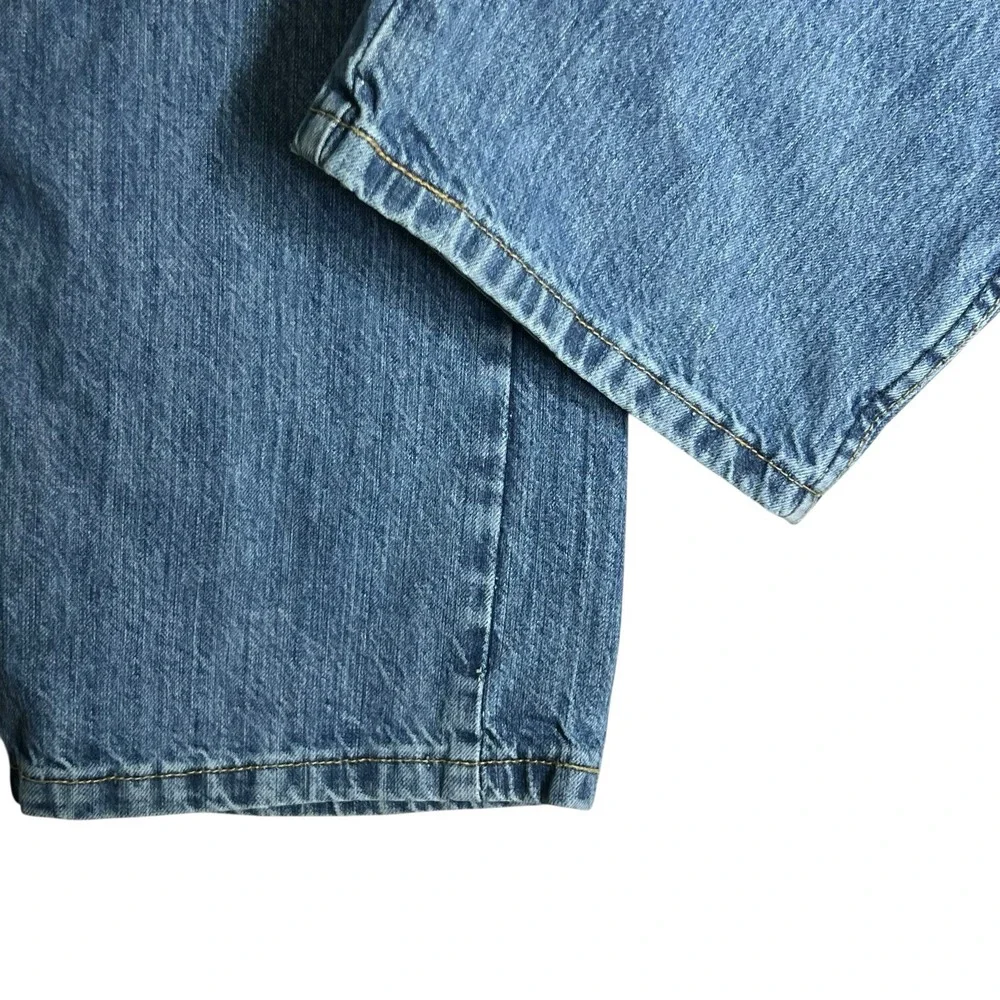 Wrangler Jeans Mens 40 x 32 Retro‎ Slim Boot Med Wash 100% Cotton 77MWZWO